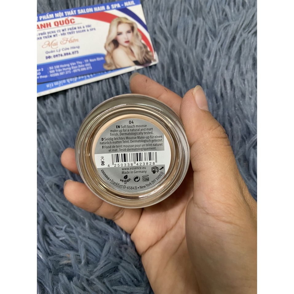kem nền,phấn tươi  ESSENCE MOUSSE Soft Touch 16g màu 04