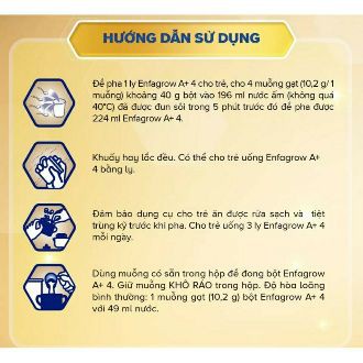 Sữa Bột Enfagrow 4 Hộp Giấy 2,2 kg Date Mới
