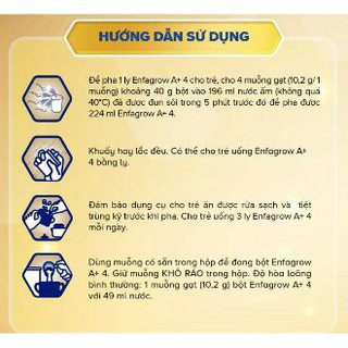 Sữa Enfagrow 4 1,75 kg - 100% Hàng mẫu mới chính hãng