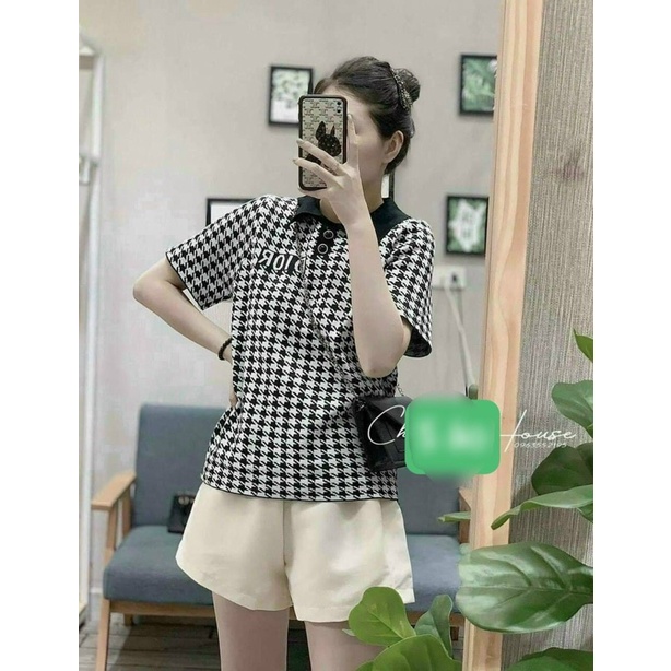 Áo len cổ đức đì o zic zac mẫu hót mới về hàng