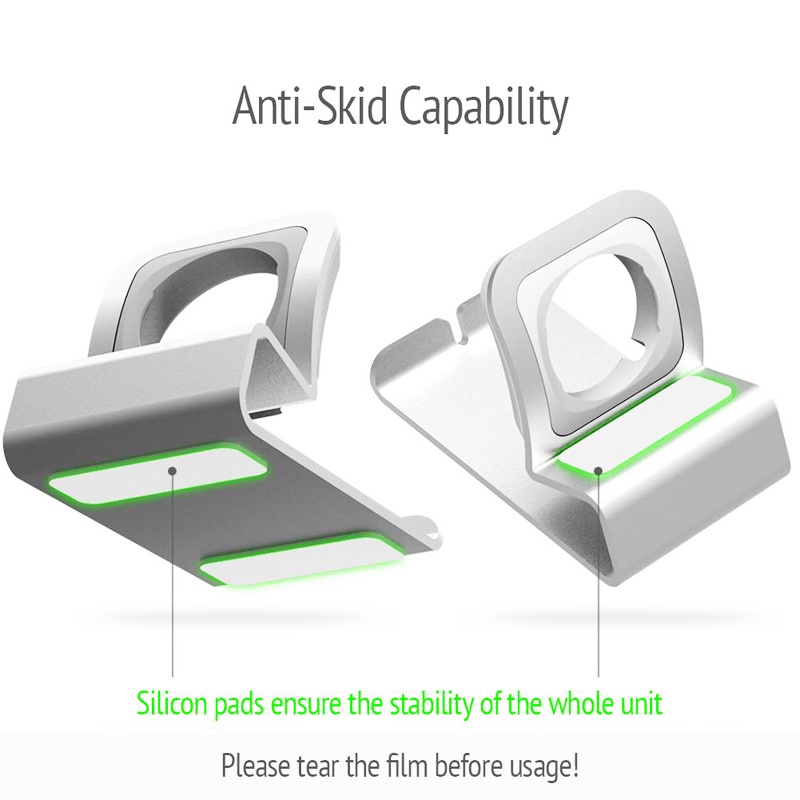 Đế Sạc Bằng Nhôm Cho Đồng Hồ Thông Minh apple watch series 7 / SE / 6 / 5 / 4 / 3 / 2 / 1 45 41 44 40 42 38mm