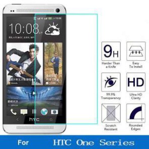 kính cường lực HTC M7 Kinh trong suốt mài cạnh tặng kèm khăn lau. FRRE SHIP