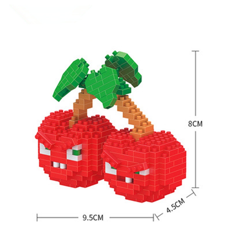 Bộ Đồ Chơi LắP RáP Mô HìNh Plants VS Zombie