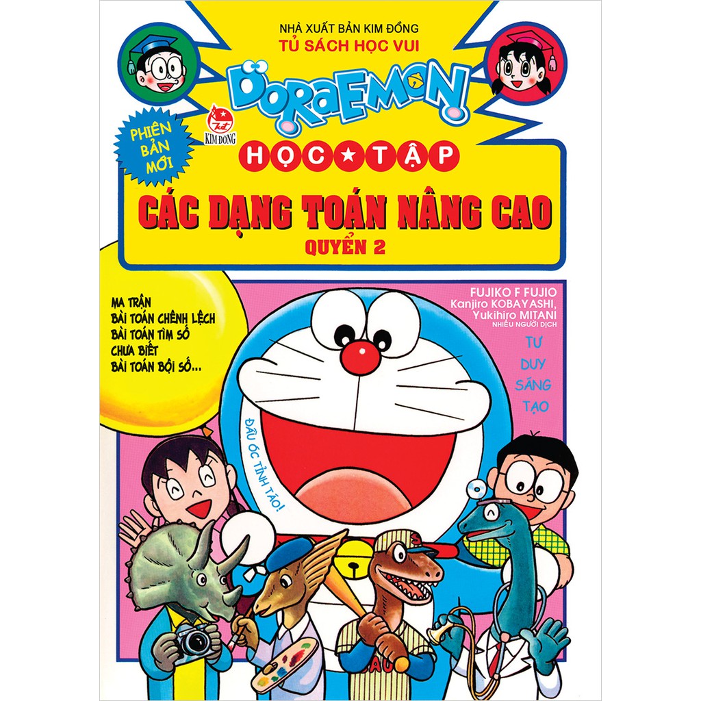 Truyện tranh Doraemon học tập: Các dạng toán nâng cao quyển 2 - NXB Kim Đồng