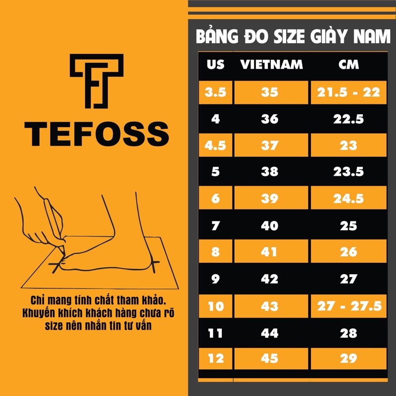 Giày tây nam da bò thật TEFOSS HT100 giày công sở sang trọng và manh mẽ size 38-44