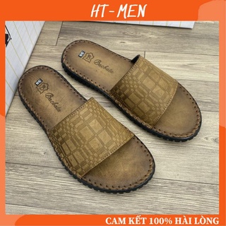Dép nam quai ngang thời trang cao cấp ảnh thật full box