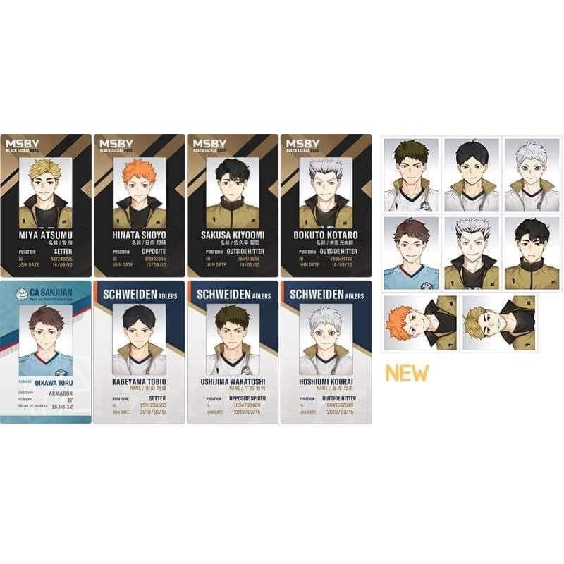 Sale-Card id Haikyuu