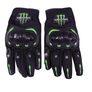 Bán sỉ - Găng tay Probiker monster kawasaki ktm dài full ngón có gù cứng bao tay cảm ứng bảo vệ phượt motor xe máy plk