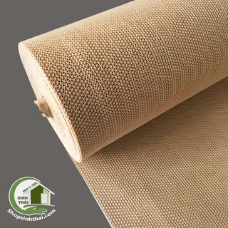 Thảm nhựa lưới chống trơn màu kem - [ 50cm x khổ 90cm ] - bán theo mét, cắt liền 1 tấm chứ không cắt rời từng tấm