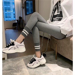 Phiên bản Hàn Quốc Quần Slim-fit Quần legging co giãn Slim-fit Slimmer Look Size Lớn Quần dài đến mắt cá chân Quần bút chì Quần dài nữ cạp cao Slim @