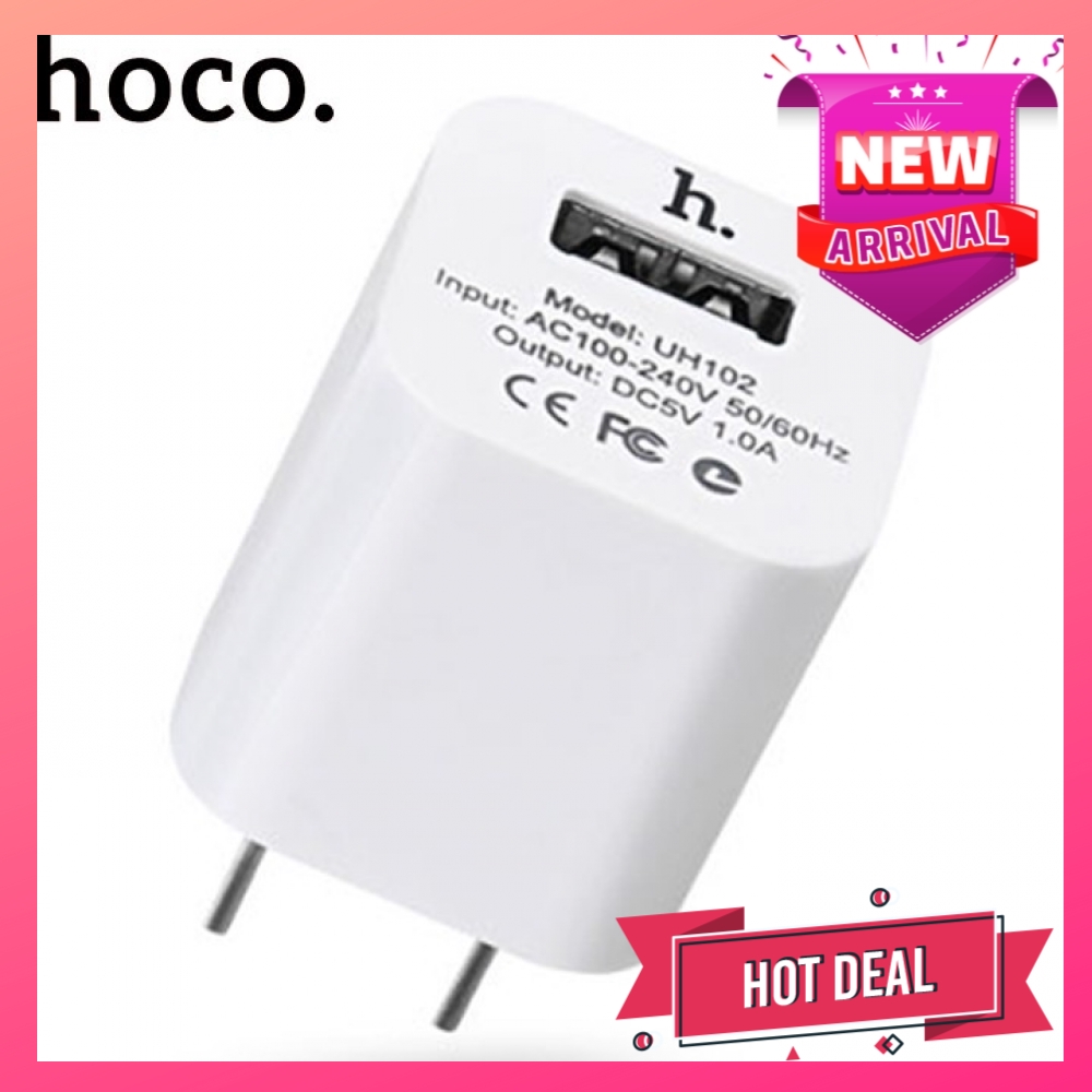 005914 - TP - Củ sạc HOCO UH102_Trắng