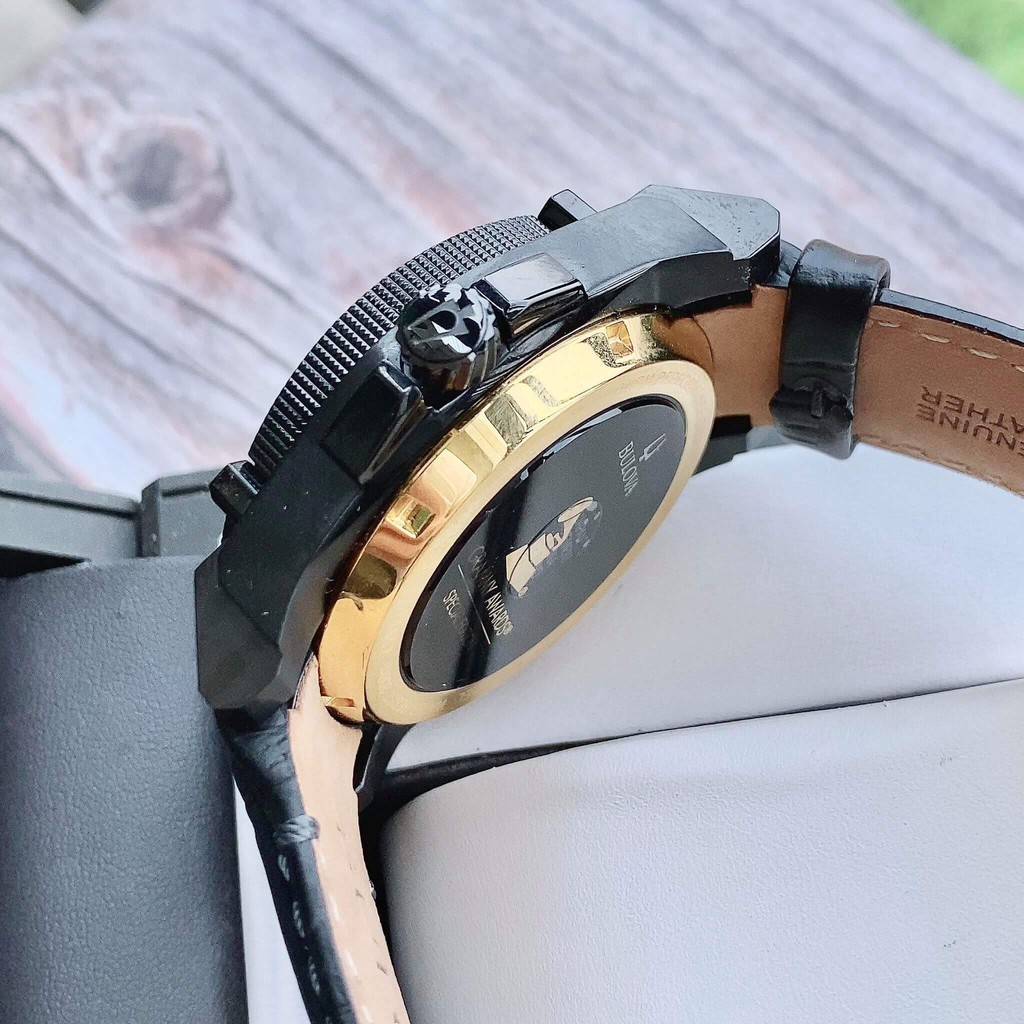 Đồng hồ nam Bulova Precisionist Men's Special Grammy Edition Quartz 46.5mm Watch 98B294