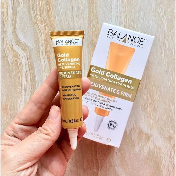 Tinh Chất Dưỡng Da Vùng Mắt Ngừa Lão Hóa Balance Active Formula Gold Collagen Rejuvenating Eye Serum 15ml | BigBuy360 - bigbuy360.vn