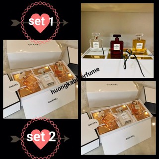 [HÀNG HIẾM] set nước hoa quà tặng hãng  mini 7.5ml 🌷 2 set chọn lọc 🌷 hộp quà tặng sang chảnh