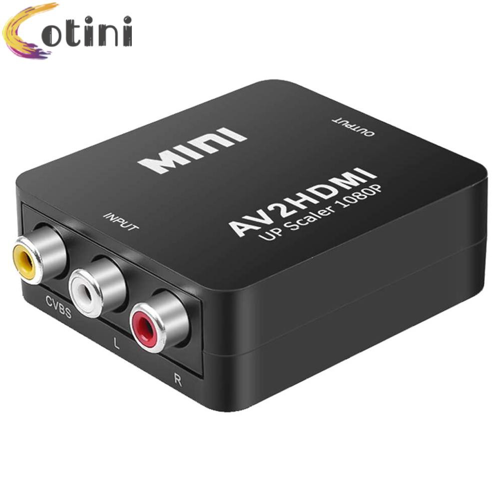 Hộp Chuyển Đổi Từ Cổng Av Sang Hdmi 1080p Mini Av2Hdmi Cho Hdtv