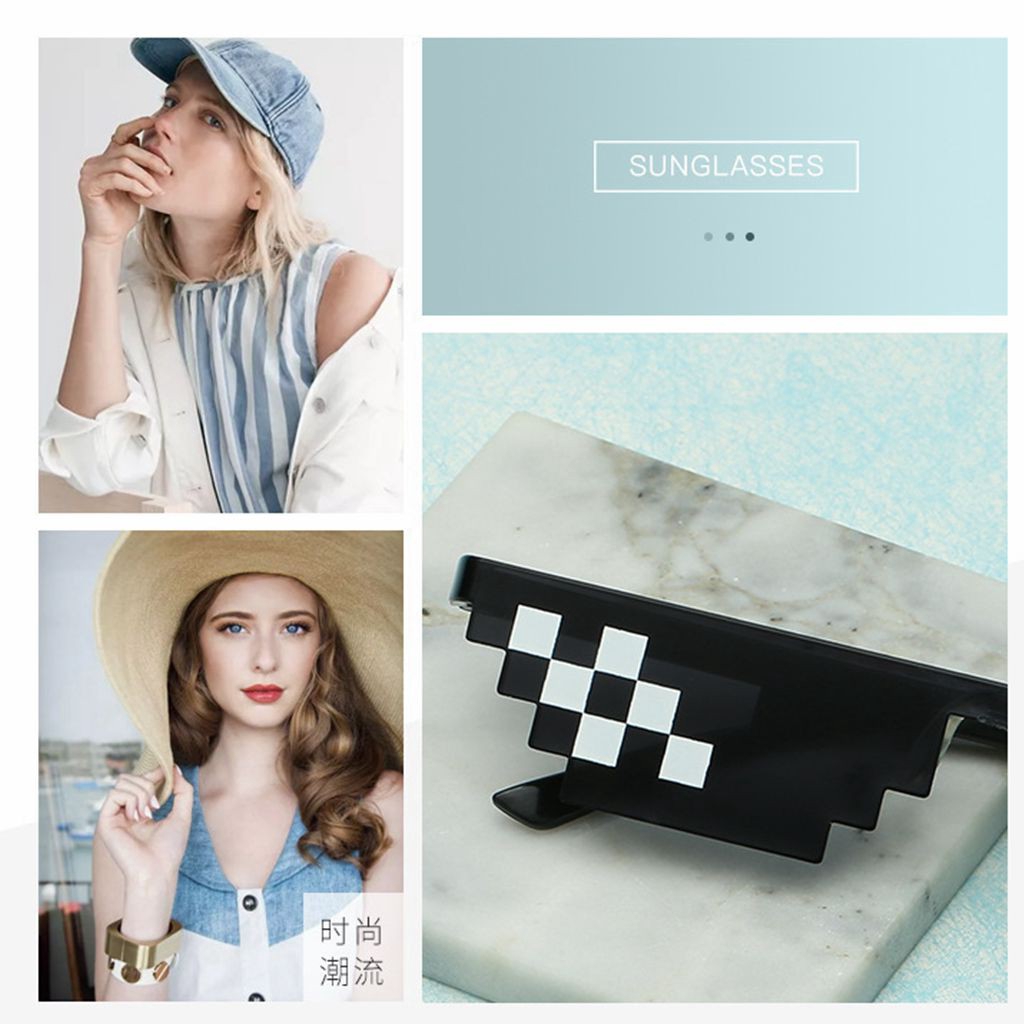 Kính Mát Họa Tiết Mosaic | BigBuy360 - bigbuy360.vn