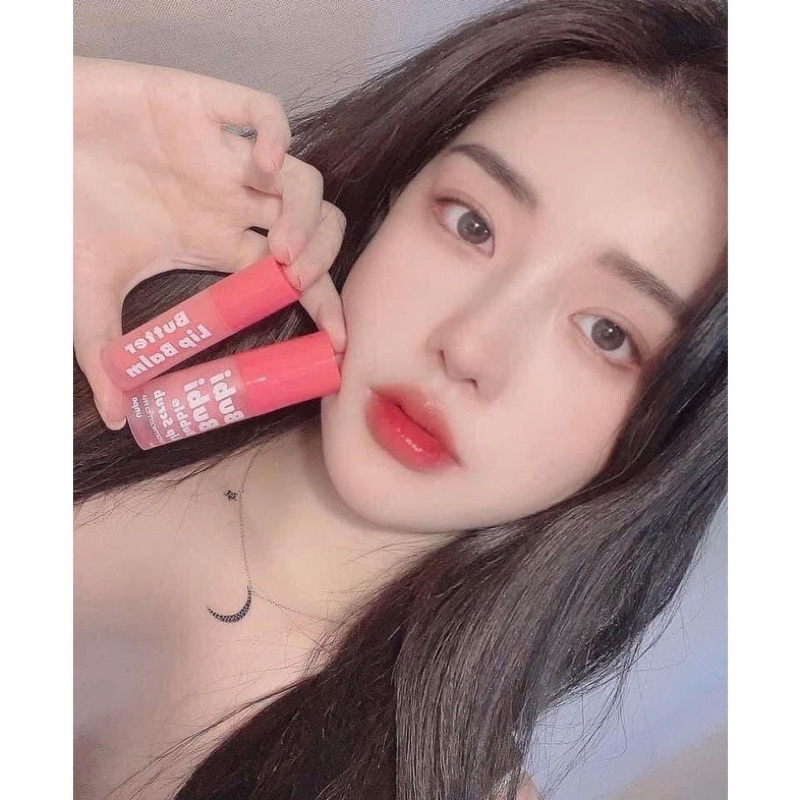 Gel tẩy tế bào chết cho môi Bubi Bubi Bubble Lip Scrub lọ 10ml - CO099