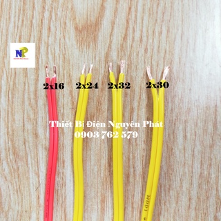 [DAPHACO] Dây Điện Đôi Mềm 2x0.5mm ,2x0.75mm, 2x1mm, 2X1.5mm- Bán Lẻ Theo Mét (Giá Bán 1m)