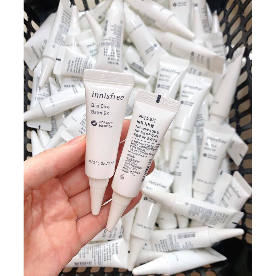 [Mã COS1904 giảm 8% đơn 300K] Kem Chấm Mụn Innisfree Bija Cica Balm EX 7ml Mẫu Mới | BigBuy360 - bigbuy360.vn
