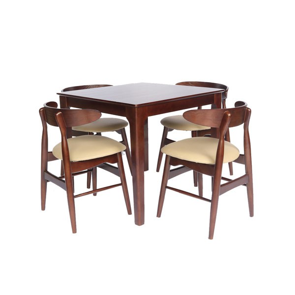 Bàn Ăn Bàn Cafe Vuông Gỗ Tự Nhiên