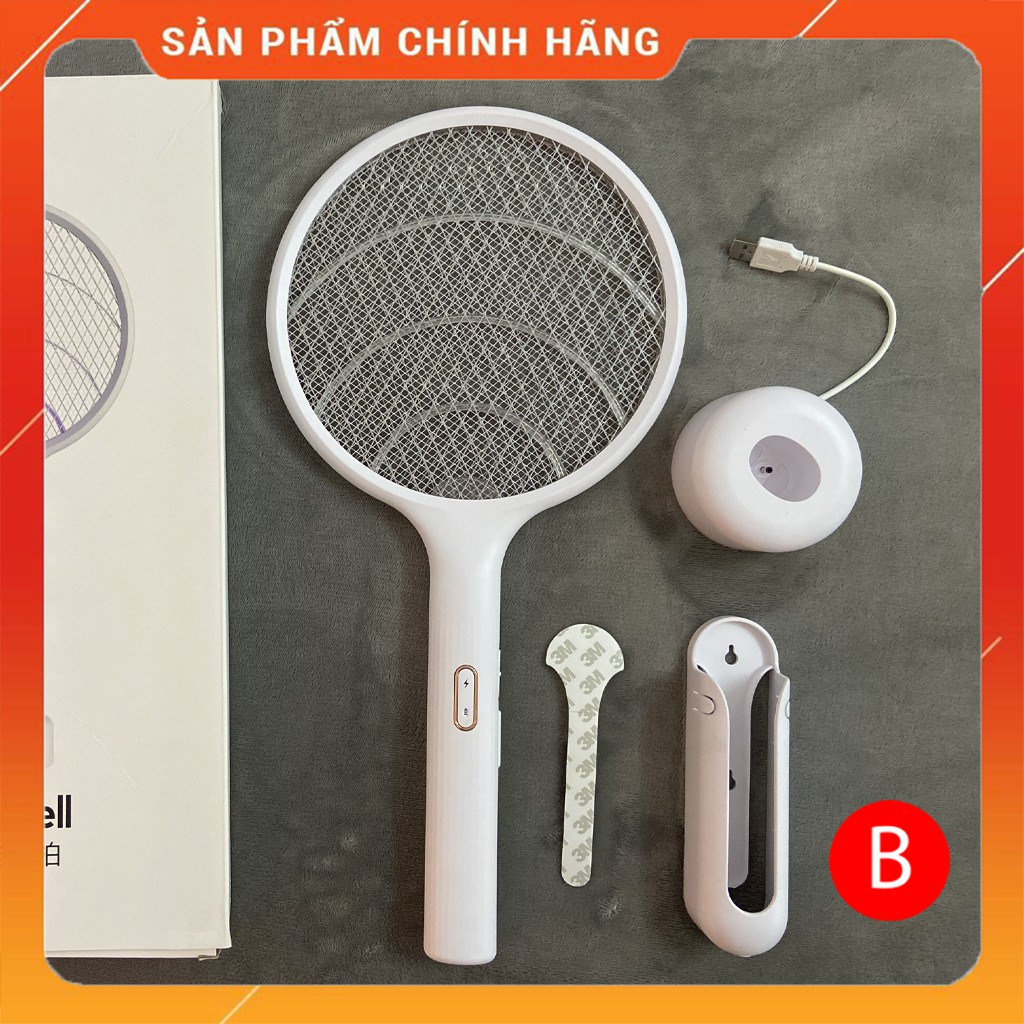 Vợt bắt muỗi  Xiaomi Qualitell dung lượng pin 1200mAh ZS9001 cầm tay và treo tường