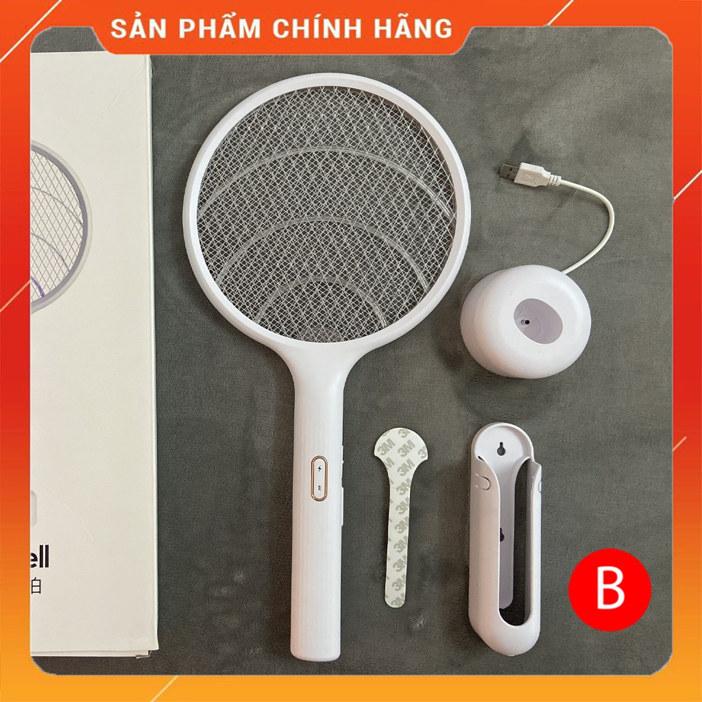 Vợt bắt muỗi  Xiaomi Qualitell dung lượng pin 1200mAh ZS9001 cầm tay và treo tường(bảo hành chính hãng 1 tháng)