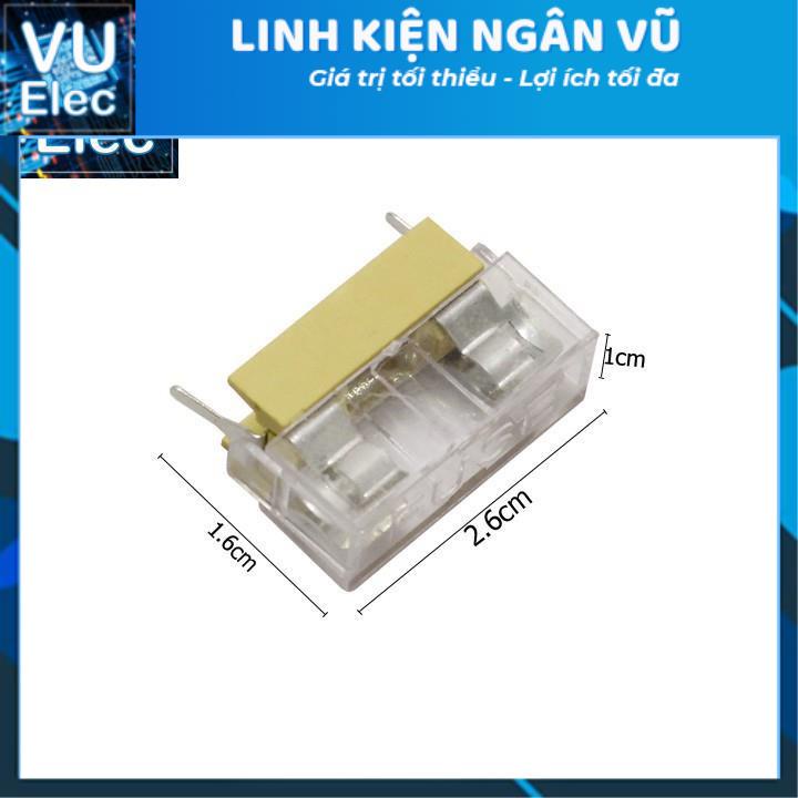 Đế Cầu Chì 5x20MM Các Loại