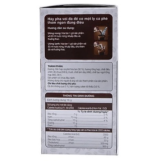 Cà Phê Đen Đá Cafe Phố 160g (10 gói x 16g)