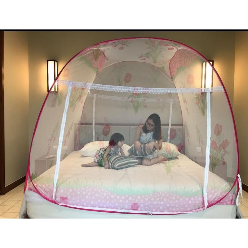 Mùng chụp tự bung đỉnh rộng