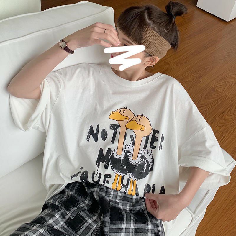 Áo thun tay lỡ Unisex Đà Điểu