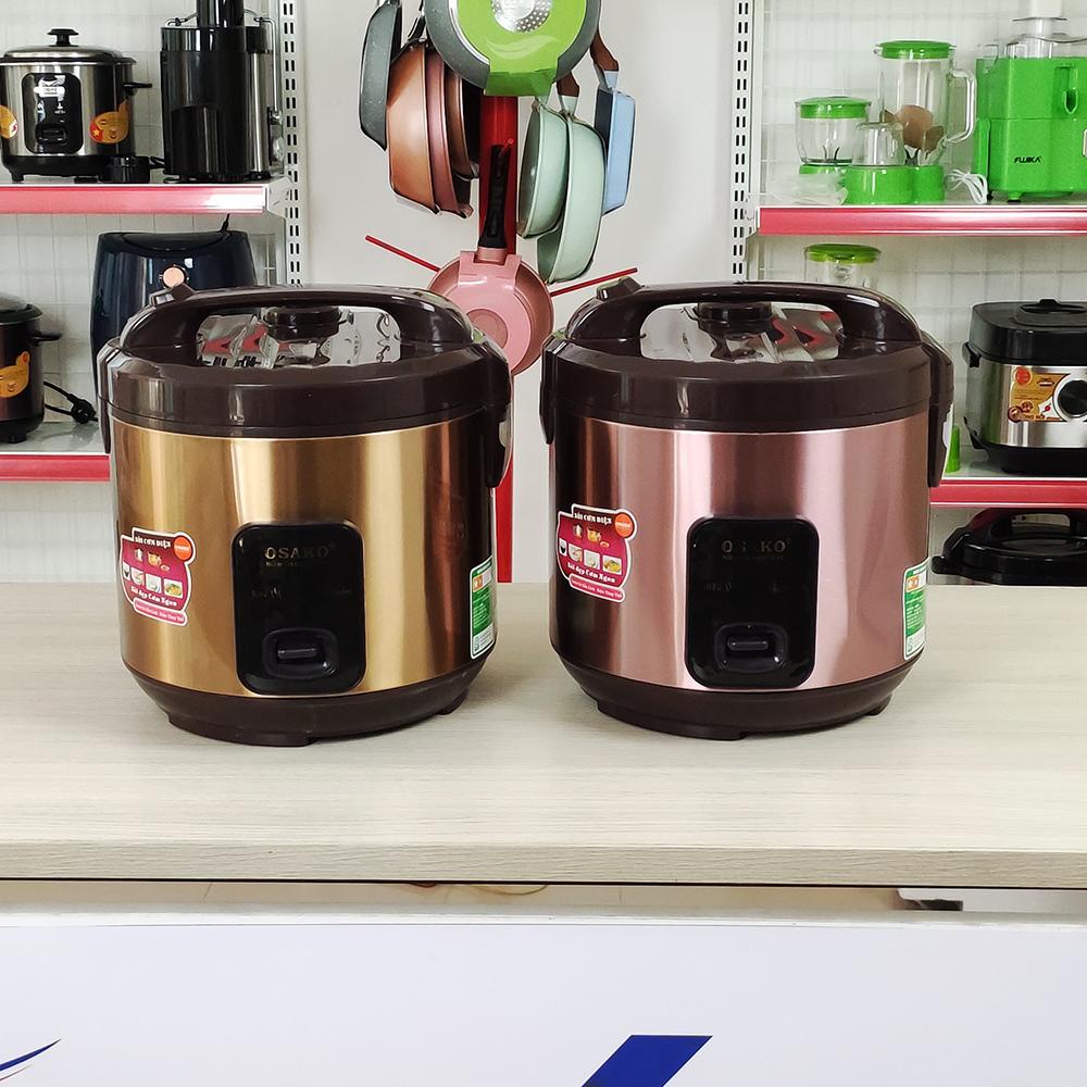 [Chính hãng] Nồi cơm điện 2.2L Osako OCD-202 kèm xửng hấp, nấu cơm cho gia đình trên 6 người ăn