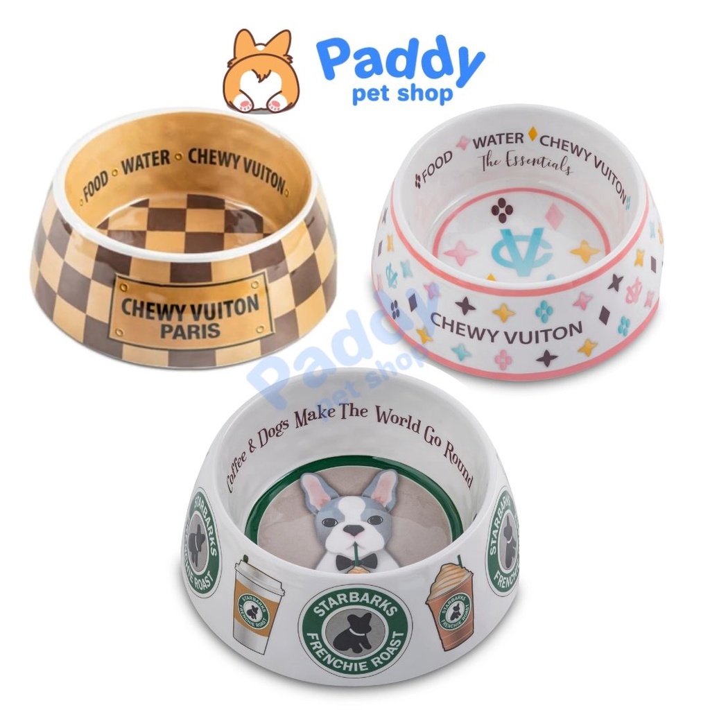 Bát Ăn Uống Nhựa Melamine Cao Cấp Cho Chó Mèo (Size 14cm)