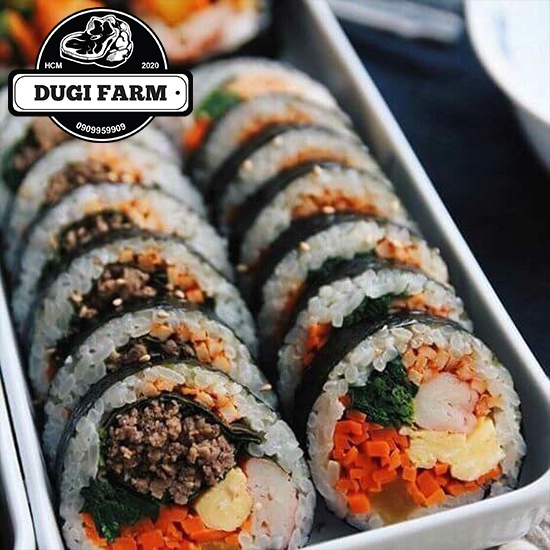 Cơm Cuộn Thịt Bò - Kimbap Thịt Bò (Giao Hoả Tốc HCM) | BigBuy360 - bigbuy360.vn