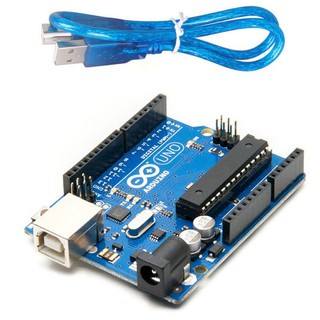 Arduino UNO R3 ATMEGA328P chip cắm (kèm cáp)