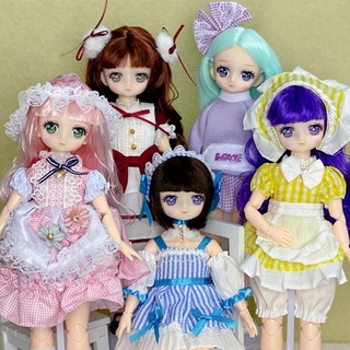 Búp bê ob 22 khớp mắt 3d anime dễ thương - cao 30cm