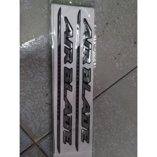 bộ tem decal cặp chữ dẻo air blade