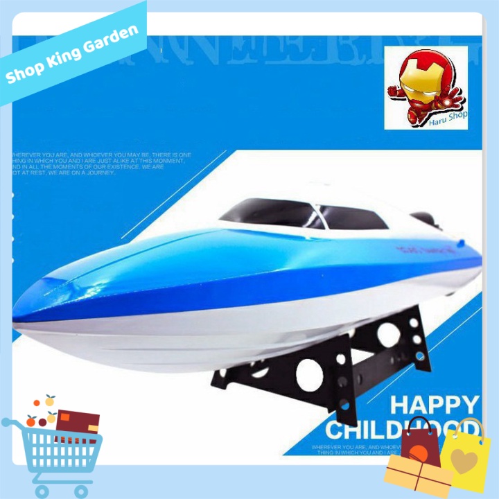 Ca nô điều khiển từ xa Racing Boat 2.4Ghz Model 802 chất liệu - King's Garden
