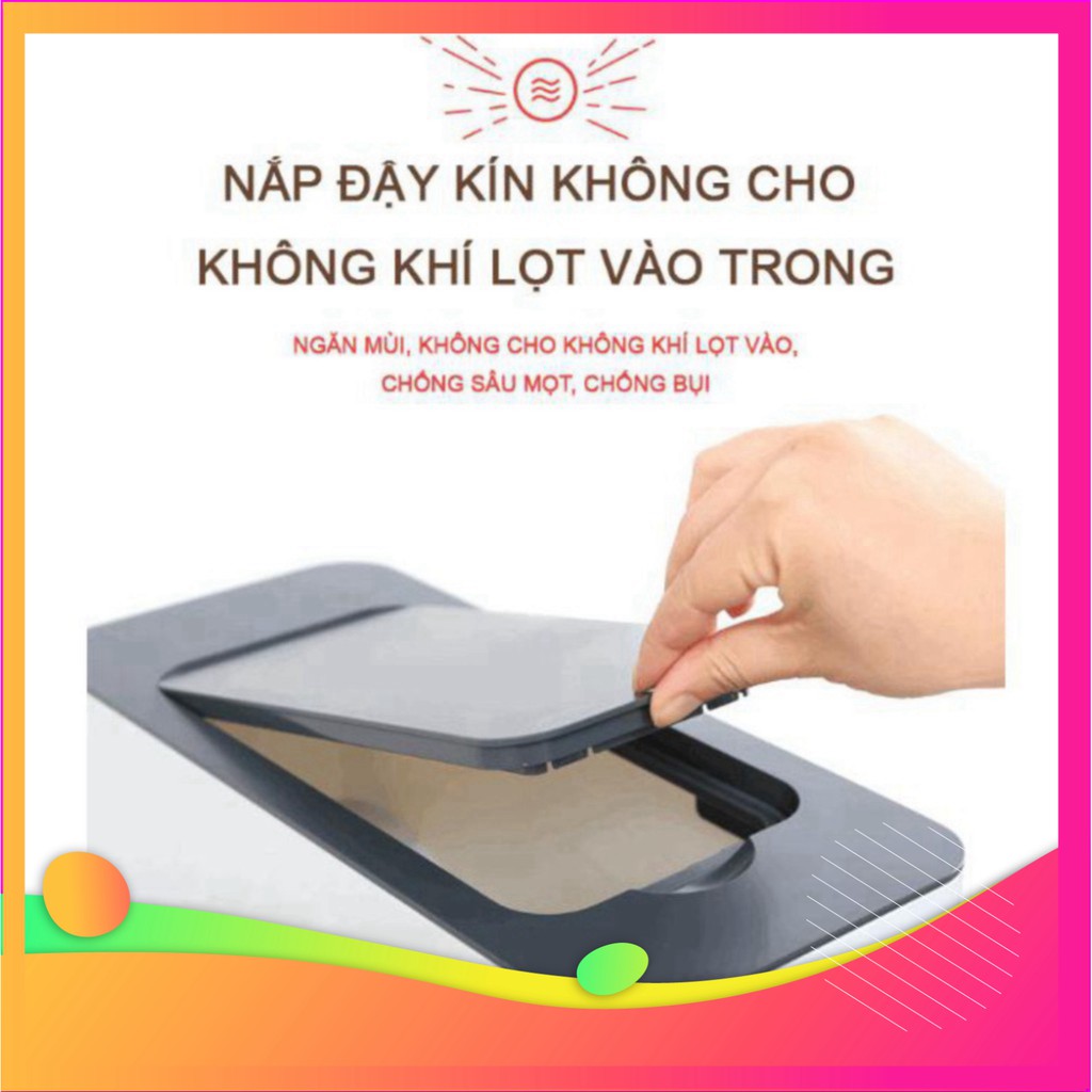 //HOT+ FREESHIP Thùng gạo thông minh xuất Nhật, Dung tích 12 kg, chế độ lấy gạo thông minh GIÁ TỐT CHỈ CÓ Ở TIỆN ÍCH SHO