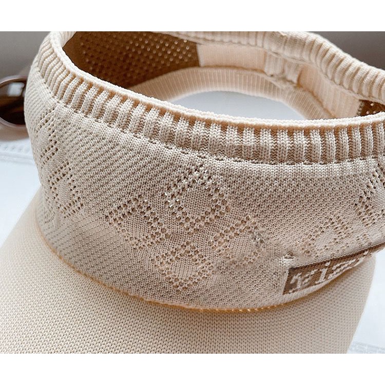 Nón Lưỡi Trai Nửa Đầu Màu Trơn Thời Trang Xuân Hè Phong Cách Hàn Quốc