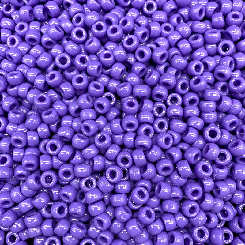 Bộ 50 Hạt Nhựa Nhiều Màu Kích Thước 6 * 9mm