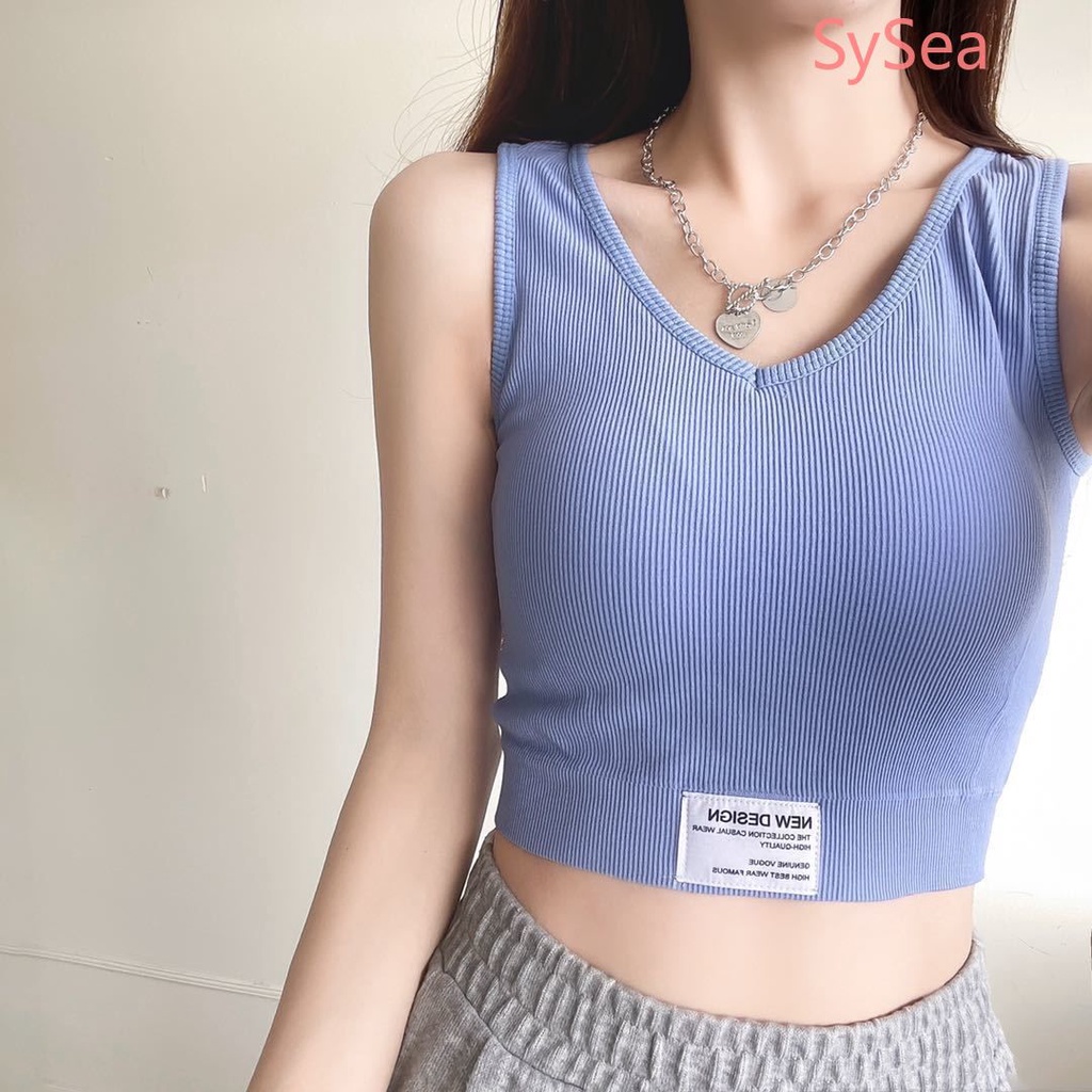 Áo Hai Dây Thể Thao Thời Trang Mùa Hè Cho Nữ