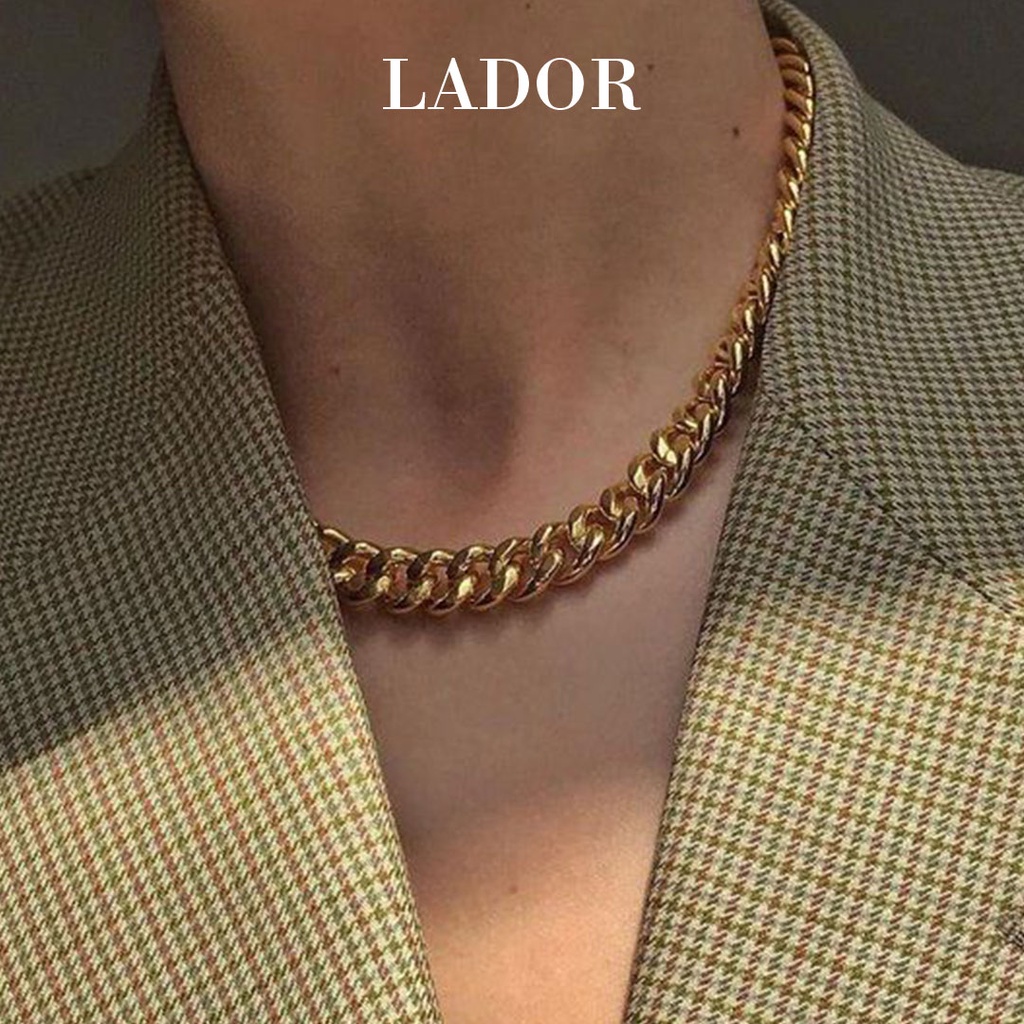 Dây chuyền xu hướng mới Lador Accessories D'or Necklet NL124