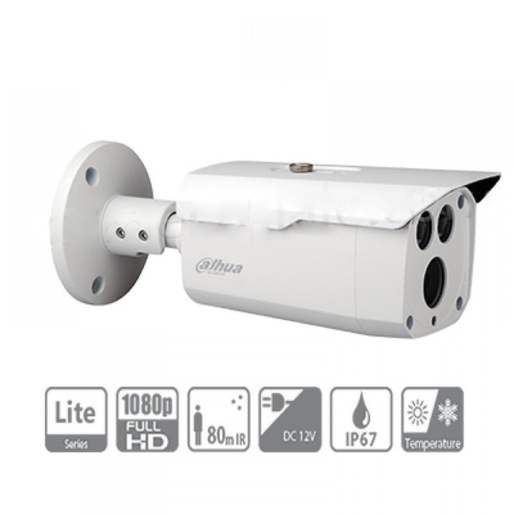 Camera HDCVI Dahua HAC-HFW1200DP 2MP Thân trụ , hồng ngoài 80m, ảnh full HD Hàng chính hãng - Bảo hành 24 tháng | BigBuy360 - bigbuy360.vn