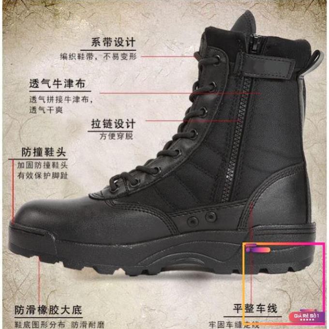 Giày Boot Leo Núi Swat 5.20 Thiết Kế Mới Thời Trang Phù Hợp Cho Các Hoạt Động Ngoài Trời  -V1