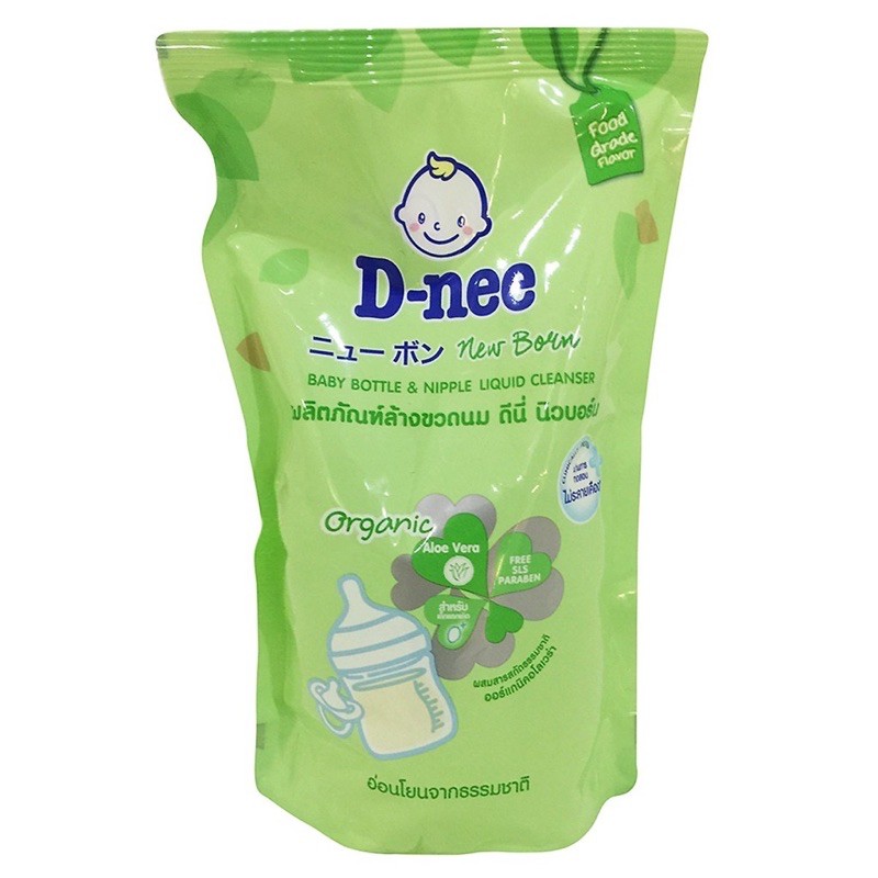 Rửa bình sữa D-nee túi 600ml