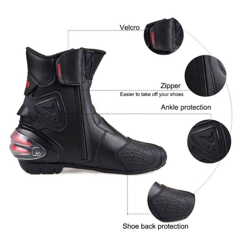 Giày bảo hộ moto Probiker Speed A004 chống nước