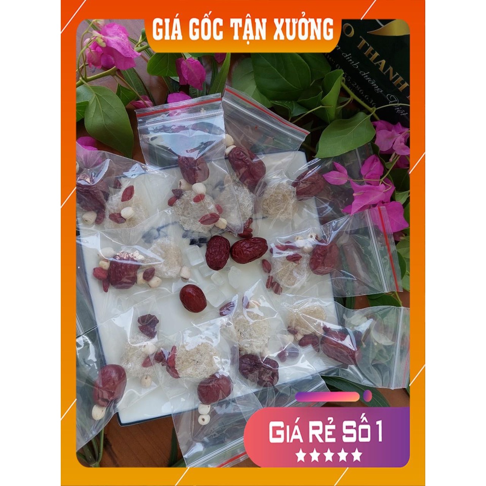 [GIÁ TẠI XƯỞNG- HÀNG NGUYÊN CHẤT] 30gr Yến sào vụn Nguyên chất +🎁 kèm nguyên liệu Cung Đình