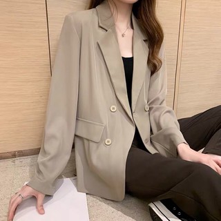 (Hàng có sẵn) Áo Blazer chất rủ màu đẹp lạ mẫu mới 2021