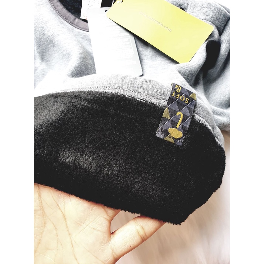 Áo mùa đông giữ ấm bé trai, 2 da, lót lông mềm mịn MOIMOIN | size 80 - 100| lynhstore