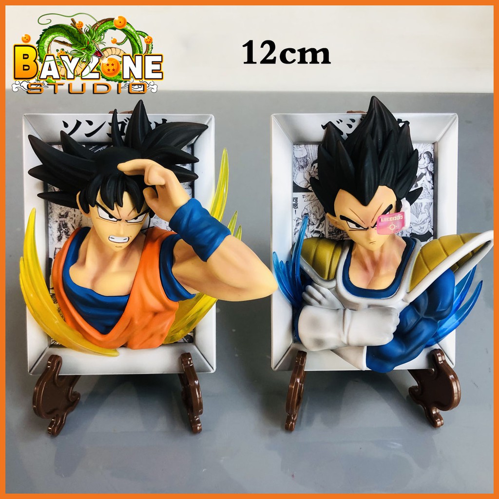 Mô hình tranh 3d songoku vegeta hàng mới siêu đẹp chất lượng ( dragonball )